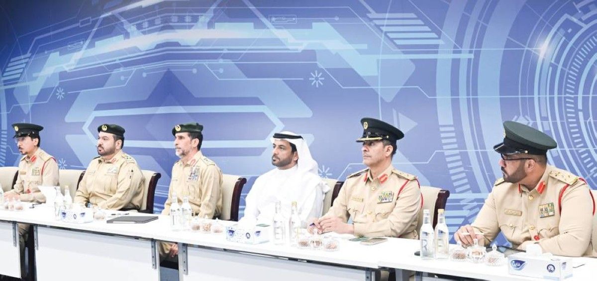 مؤشرات أمنية ريادية لمركز شرطة بر دبي