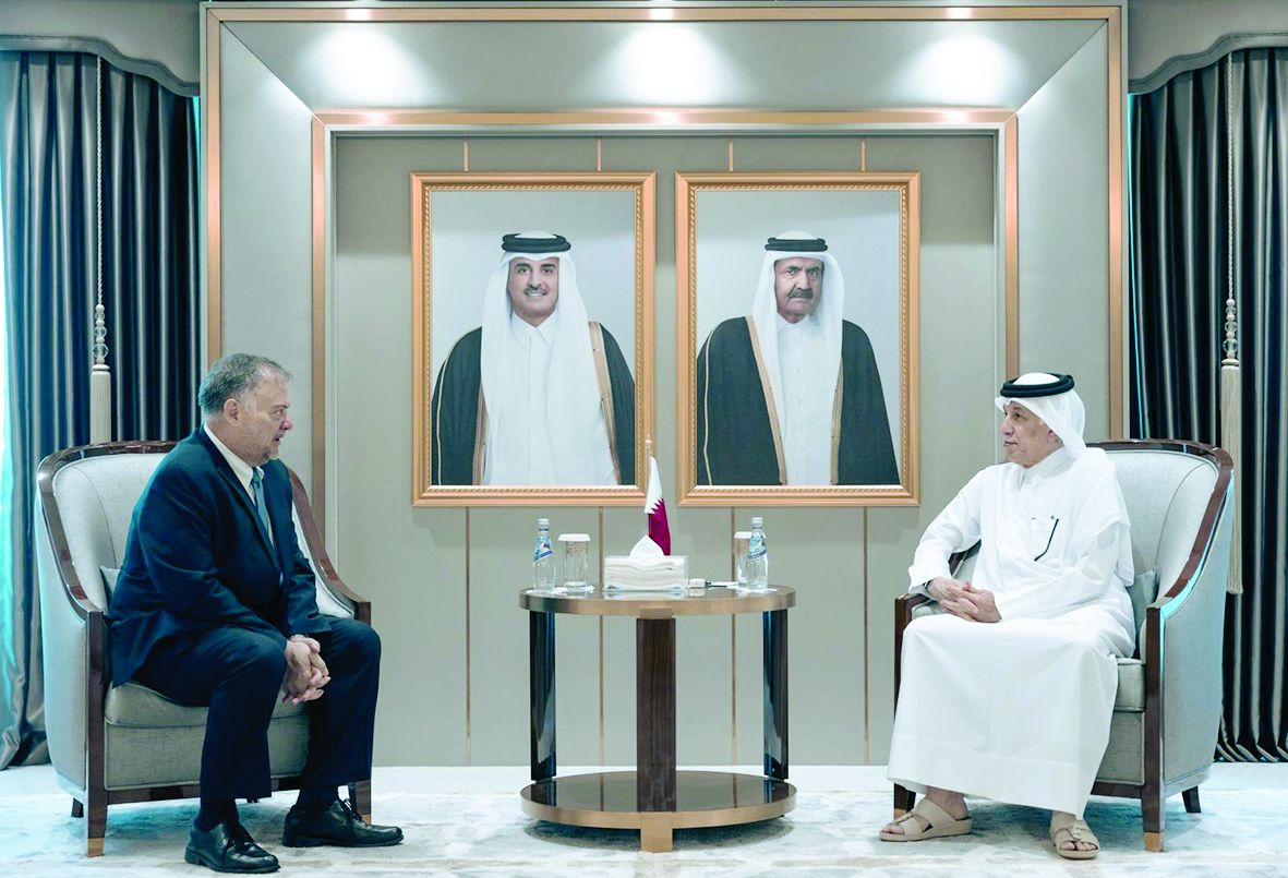 المريخي يودع سفير كوستاريكا