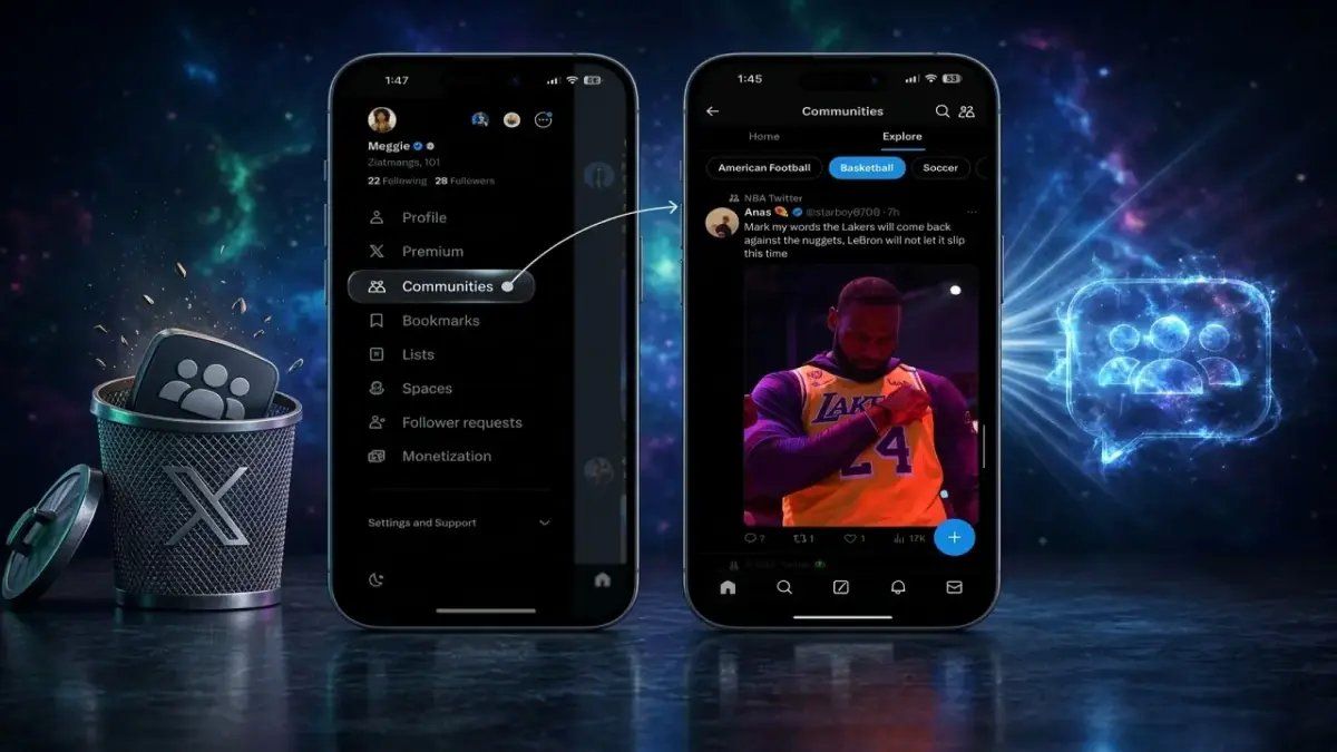 صادم: إكس تُغلق ميزة "المجتمعات" بعد تسجيل 80% من البلاغات المزعجة… وهذه البدائل الجديدة التي ستغير تجربتك!