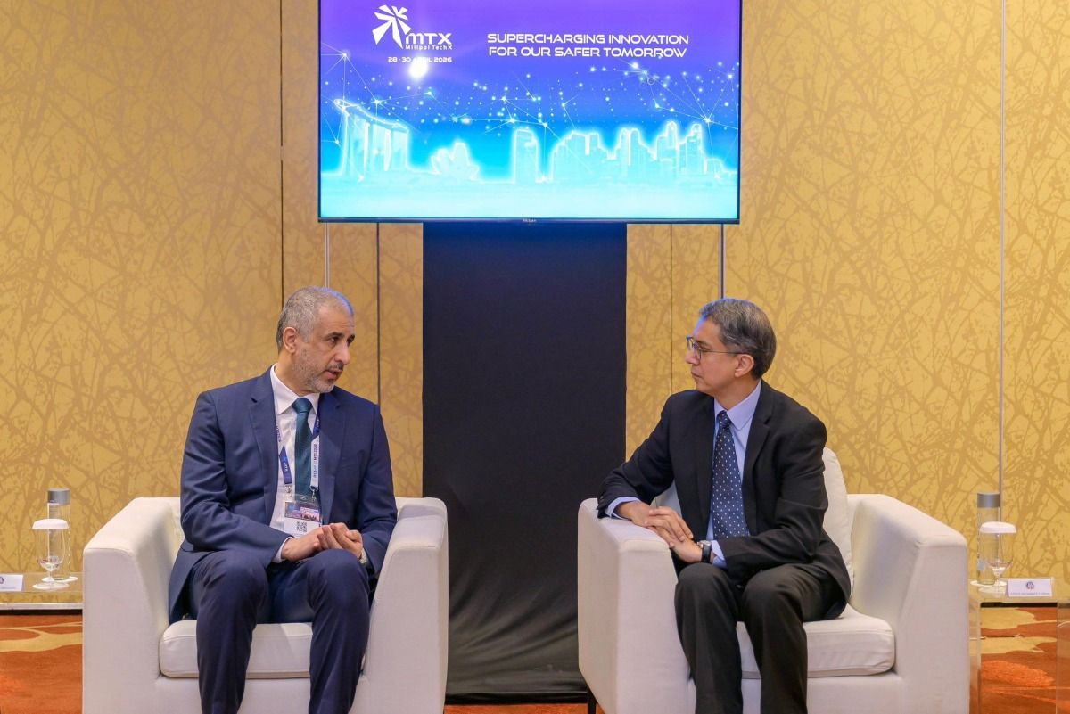 وزير الدولة للشؤون الداخلية يلتقي وزير شؤون المسلمين في سنغافورة