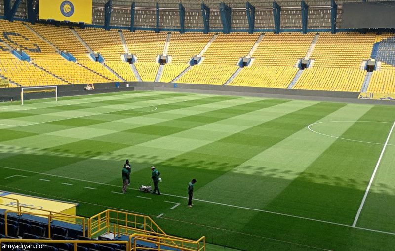 أرضية «الأول بارك» سليمة.. والأمطار تتوقف