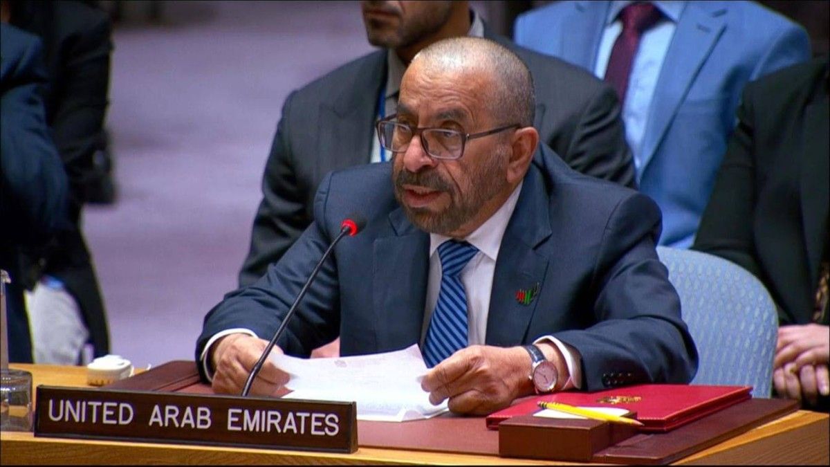 المرر يؤكد التزام الإمارات بمواصلة العمل مع الشركاء لإنهاء النزاع في قطاع غزة