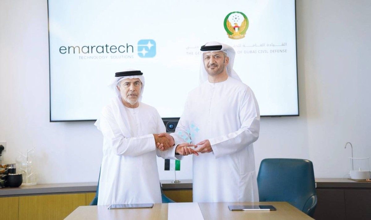 دفاع مدني دبي يستعين بـ «إماراتك» للتحول إلى الرقمنة و«الذكاء»