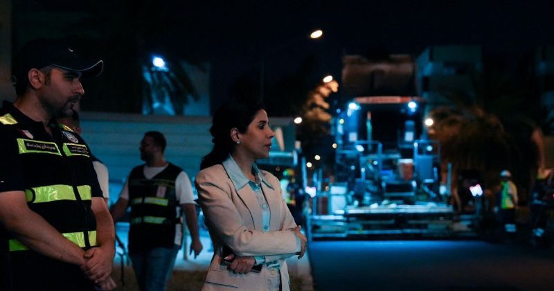 المشعان تفقدت سير المشاريع الحيوية في «العاصمة»: مستمرون بتنفيذ الخطط التنموية وفق رؤية واضحة