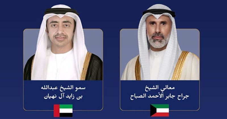 وزير الخارجية أجرى اتصالاً هاتفياً مع نظيره الإماراتي: ندين الاعتداءات الإيرانية الآثمة
