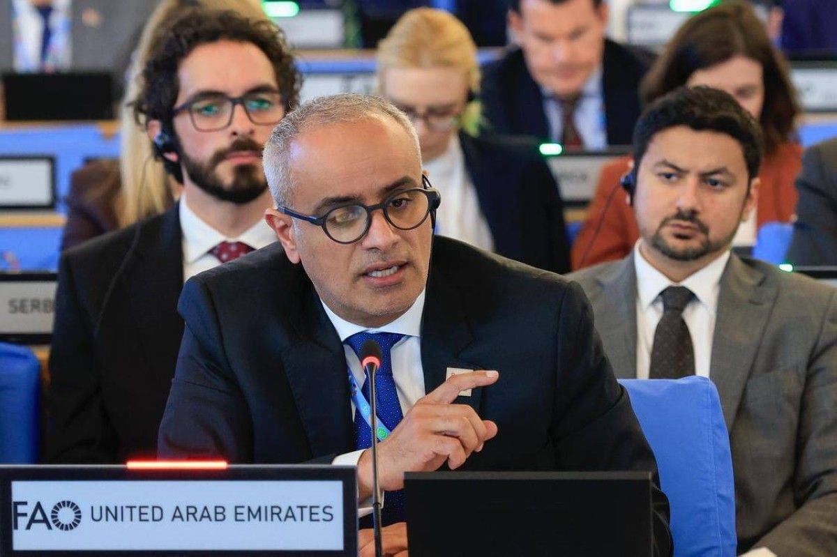 الإمارات ترحب بقرار "الفاو" بإدانة إيران بسبب تعطيل سلاسل الإمداد الغذائية والزراعية العالمية