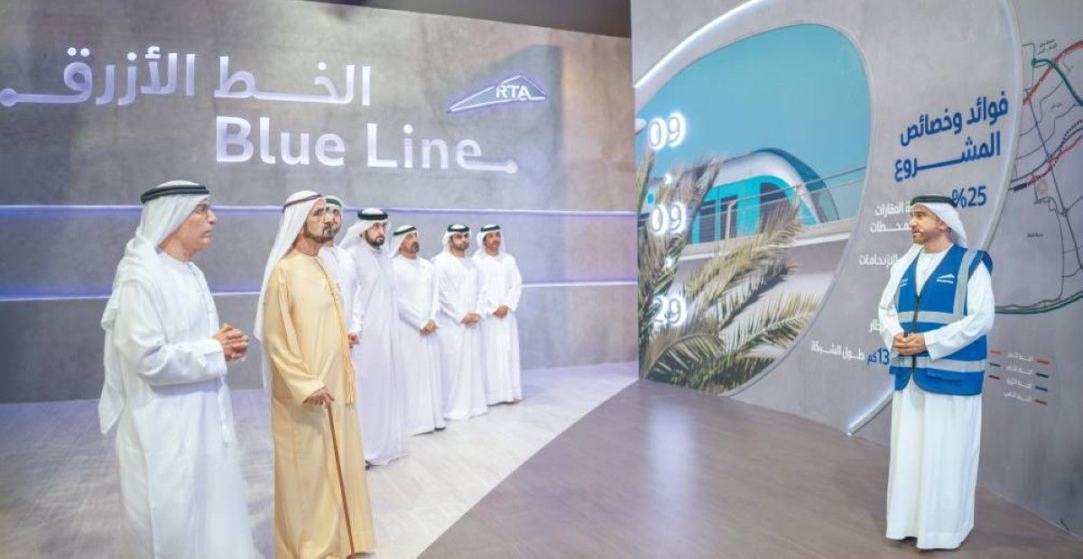 محمد بن راشد: الاستثمار في قطاع النقل ركيزة أساسية لتنافسية دبي عالمياً