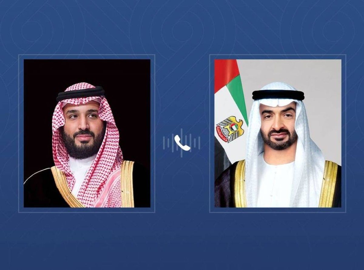خلال اتصال مع رئيس الدولة.. ولي عهد السعودية يدين الاعتداءات الإيرانية الإرهابية على الإمارات