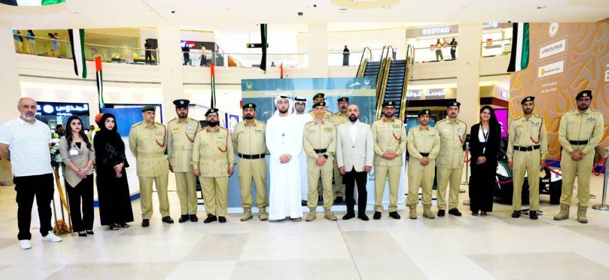 شرطة دبي تفتتح معرضاً مرورياً في العربي سنتر