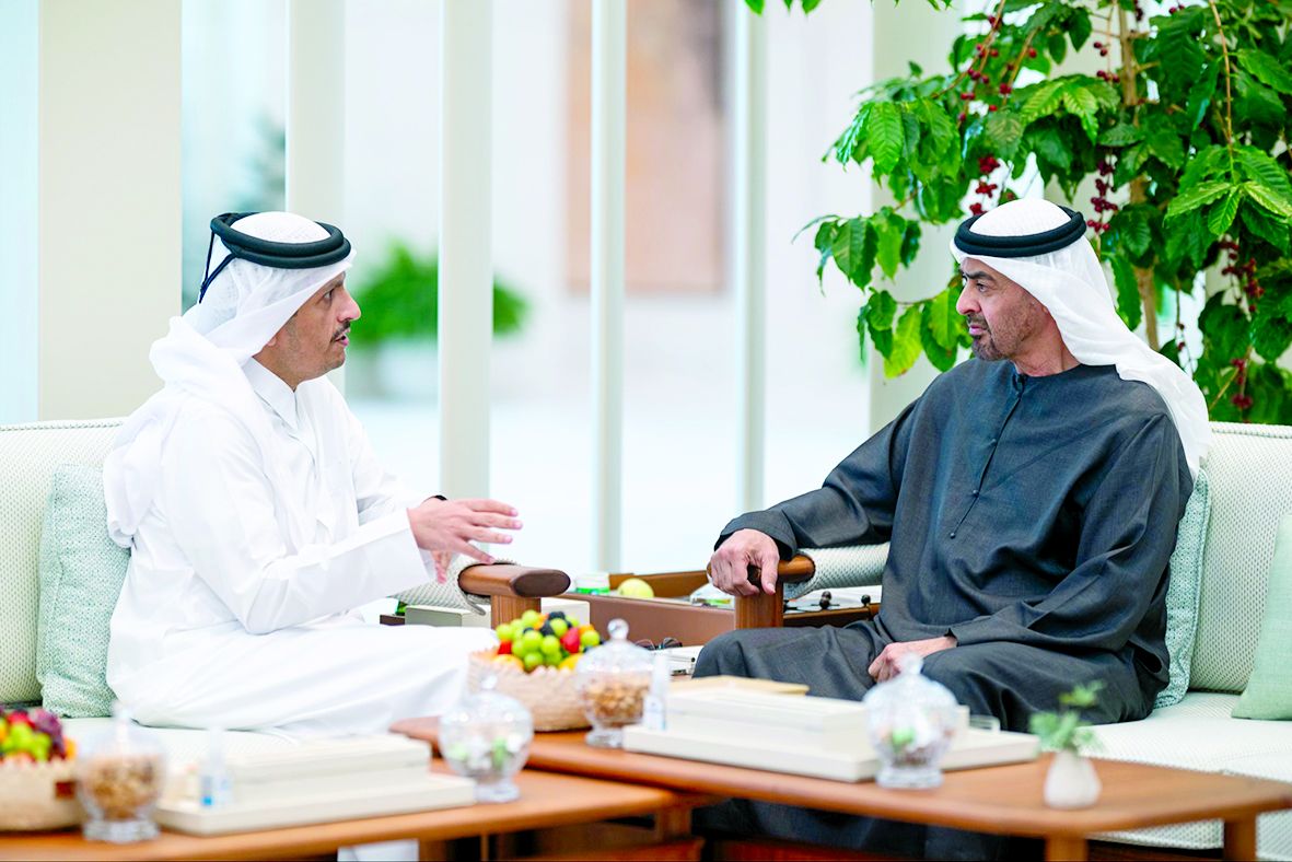 رئيس الوزراء عبر منصة «إكس»: حرص قطري إماراتي على تحقيق الأمن والسلام لدول المنطقة