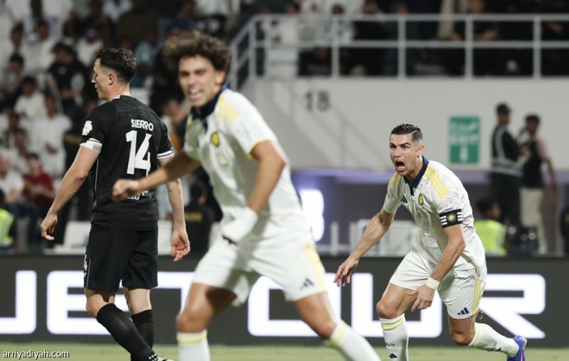 النصر يضرب الشباب بنتيجة 20 و22