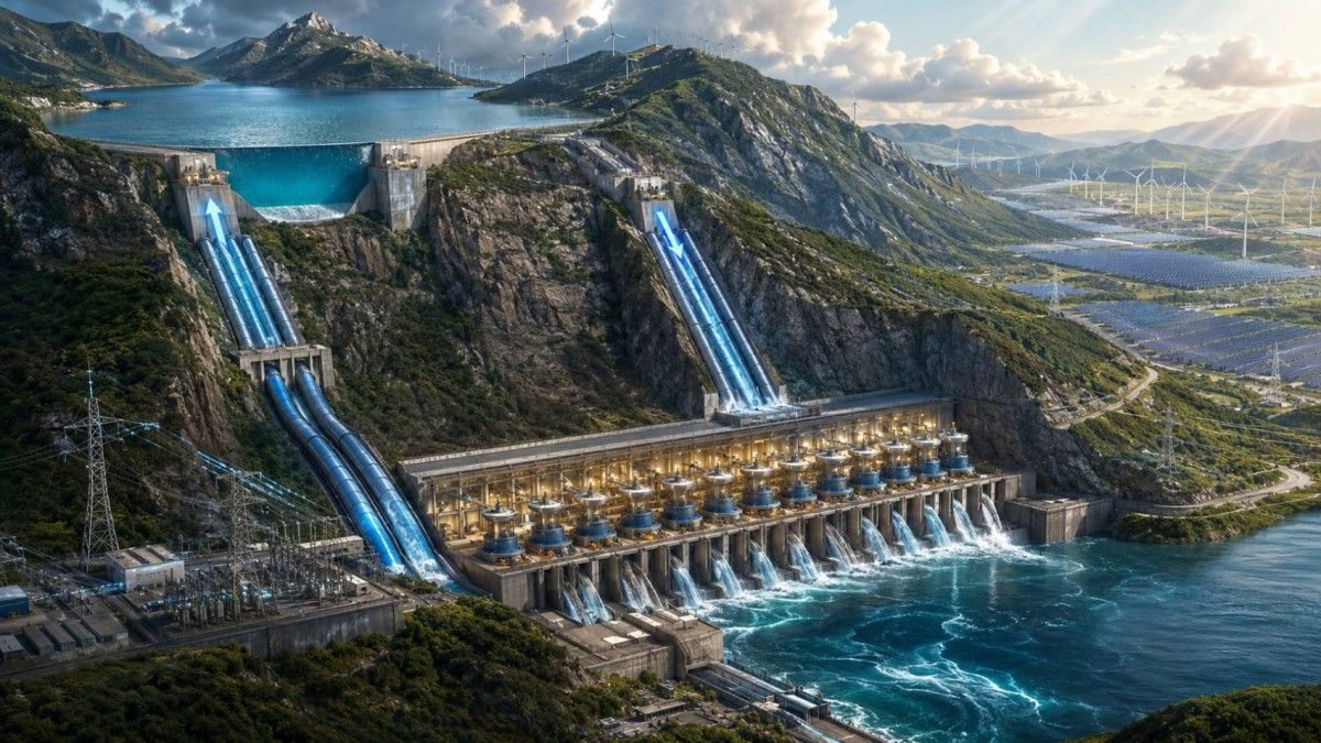 بطارية بحجم جبل.. الصين تُحدث ثورة في تخزين الكهرباء