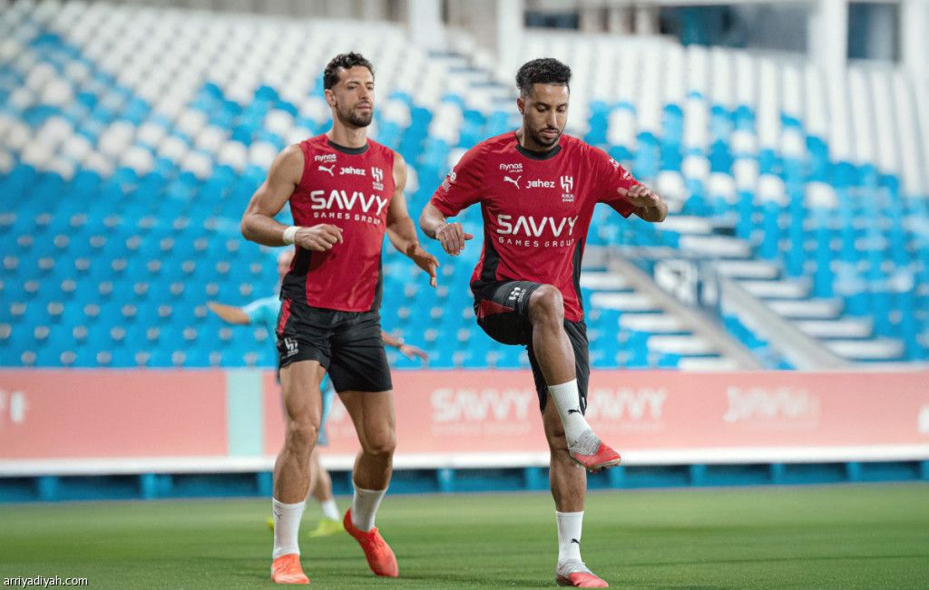 الهلال يختتم الاستعدادات