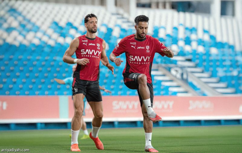 الهلال يختتم الاستعدادات