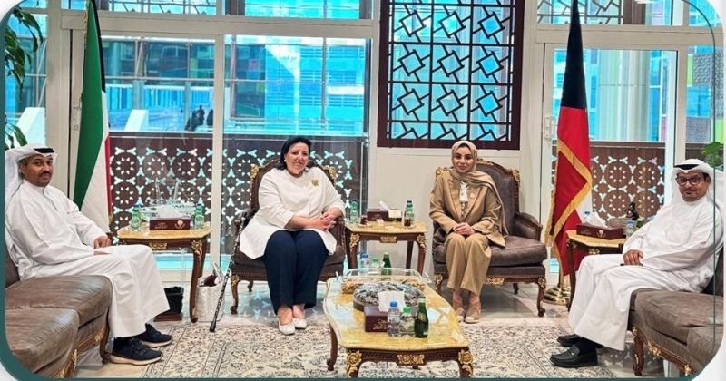 الحويلة خلال استقبالها ممثلي اتحاد المدارس الخاصة