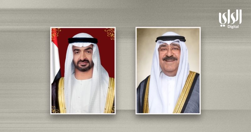 سمو الأمير يهنئ رئيس دولة الإمارات بمناسبة الذكرى الرابعة لتولي سموه مقاليد الحكم