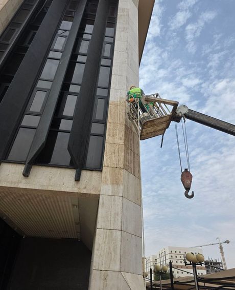 تنظيف واجهات الحجر بالرياض 0503666139