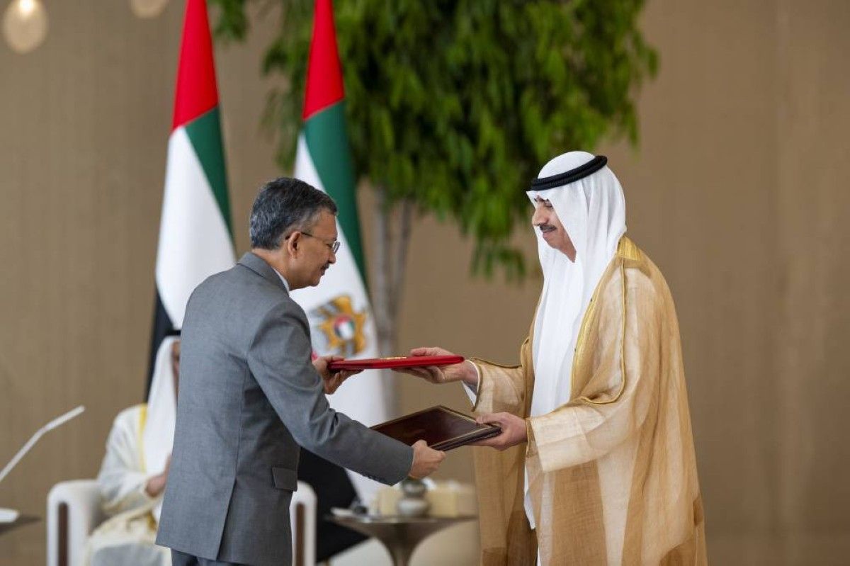 رئيس الدولة ورئيس وزراء الهند يشهدان إعلان عدد من الاتفاقيات ومذكرات التفاهم
