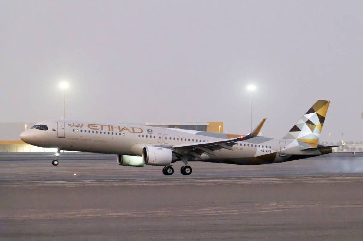 «الاتحاد للطيران» تبرم اتفاقية مشاركة بالرمز مع الخطوط الأوزبكية