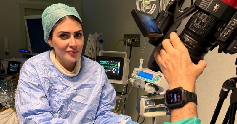 أسماء الكندري تجري عمليتين مباشرتين بتقنيات المناظير المتقدمة