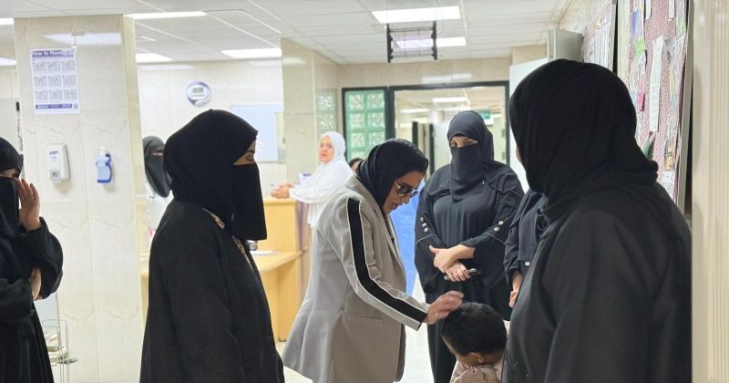 الحويلة خلال الزيارة