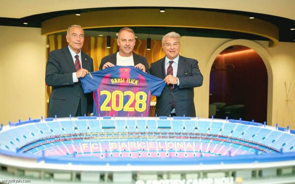 فليك.. موسم رابع مع برشلونة