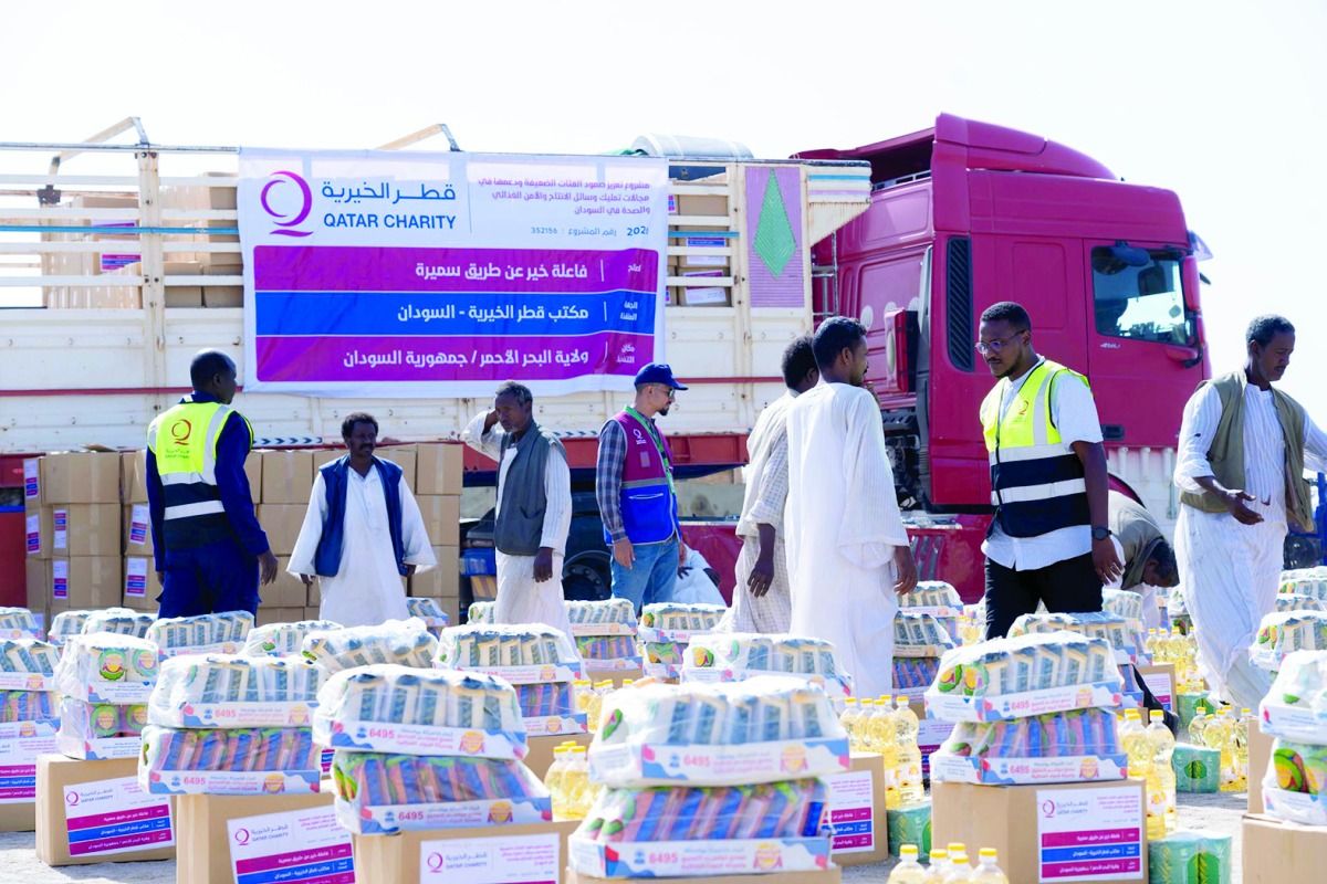 قطر الخيرية تنفّذ مشروعاً لتعزيز صمود الفئات الضعيفة في 4 ولايات بالسودان