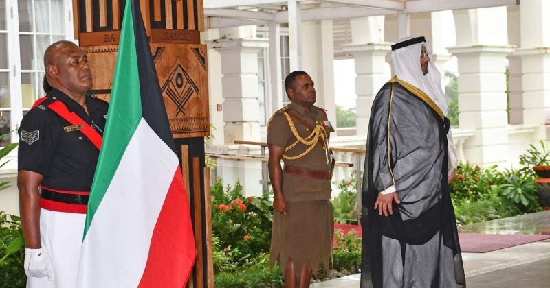 سفير الكويت لدى نيوزيلندا يقدم أوراق اعتماده سفيراً غير مقيم بفيجي