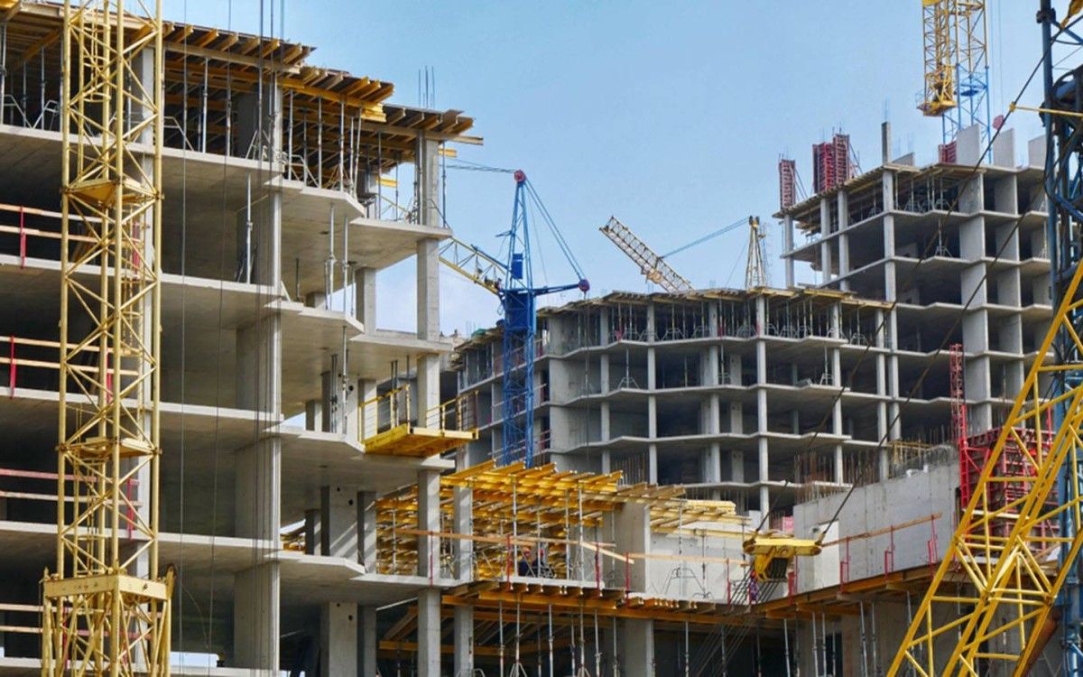90 % من مشاريع البناء مستمرة وفق البرامج الزمنية