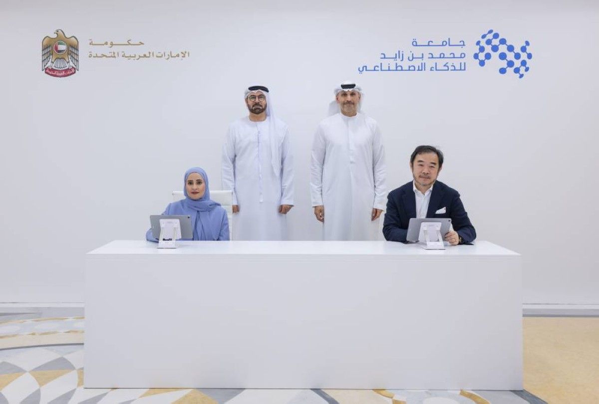 حكومة الإمارات تعلن عن شراكة معرفية إستراتيجية مع "جامعة محمد بن زايد للذكاء الاصطناعي"