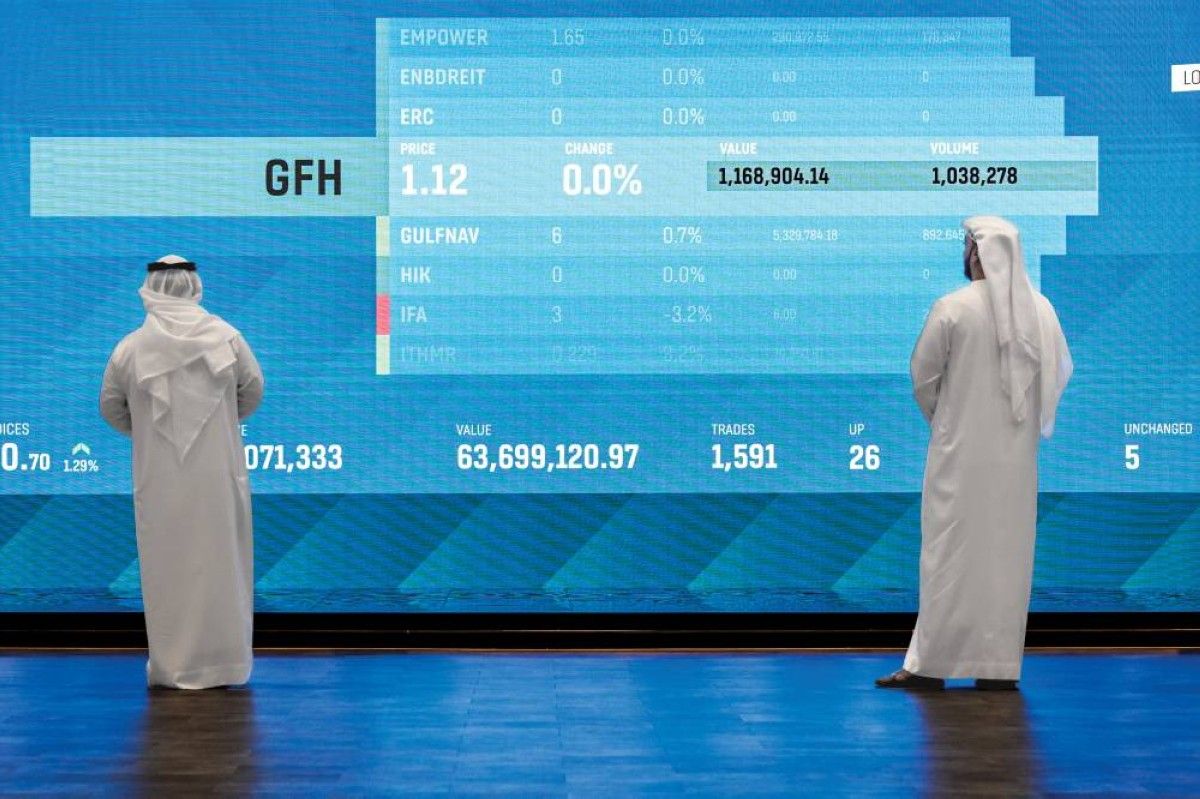 8.8 مليارات درهم تداولات الأسهم المحلية في 5 جلسات