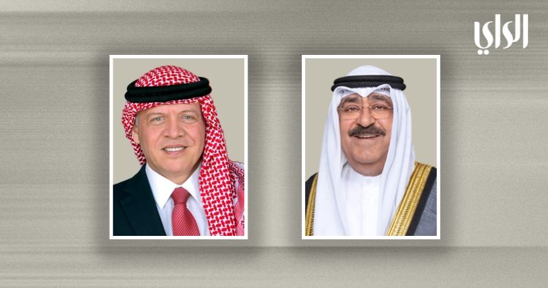 سمو الأمير يهنئ ملك الأردن بذكرى عيد الاستقلال