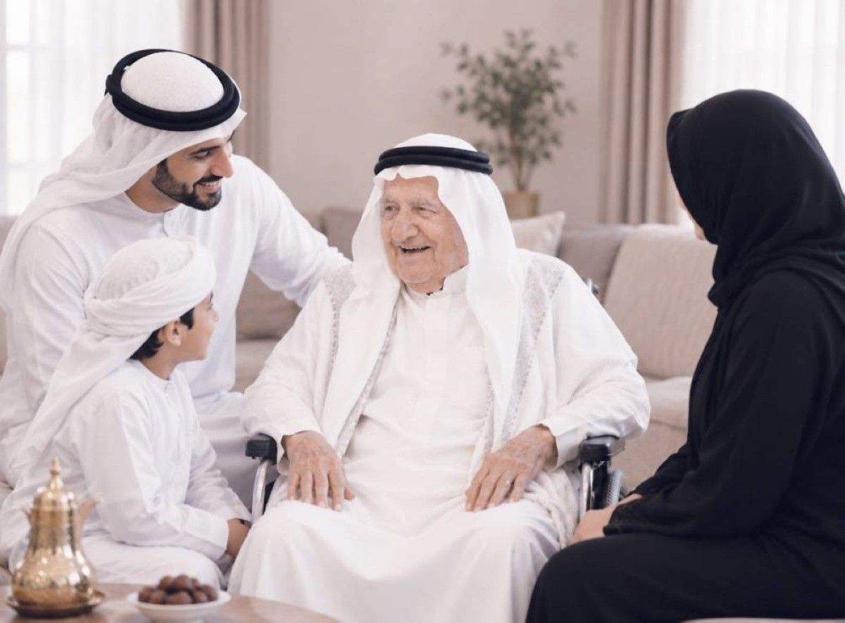 «عيدنا وياكم» تجمع أفراد المجتمع بكبار السن في الشارقة