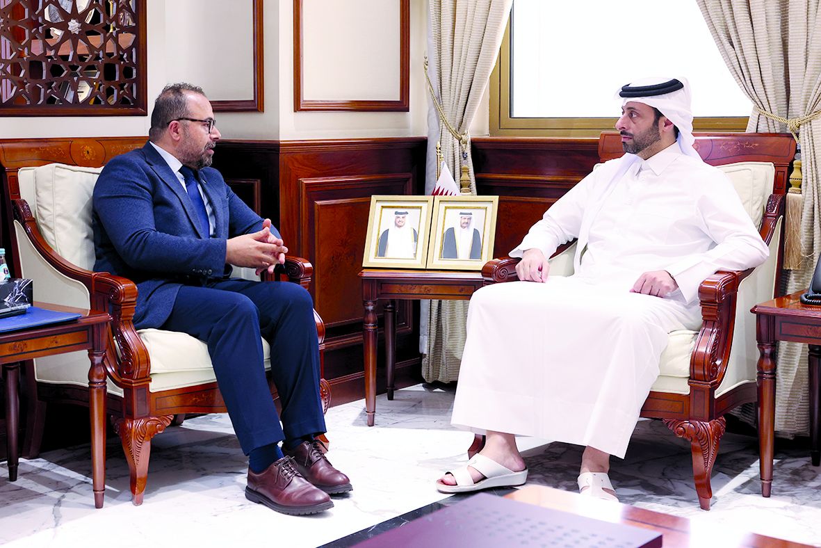 وزير البلدية يلتقي رئيس بعثة المنظمة الدولية للهجرة