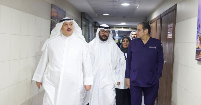العوضي: الاستمرار في تقديم الرعاية الصحية بكفاءة وإنسانية عالية