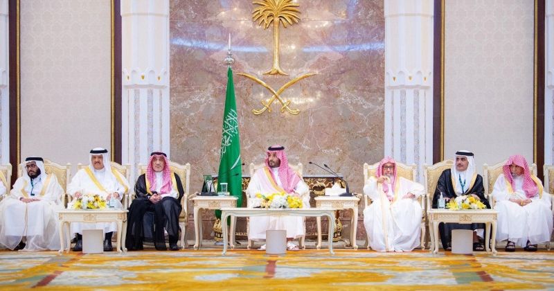 فهد اليوسف يهنئ ولي العهد السعودي بعيد الأضحى المبارك