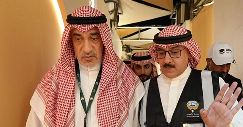 اليوسف زار مقرات الحملات الكويتية بمشعر منى: أفضل سبل الرعاية والراحة للحجاج