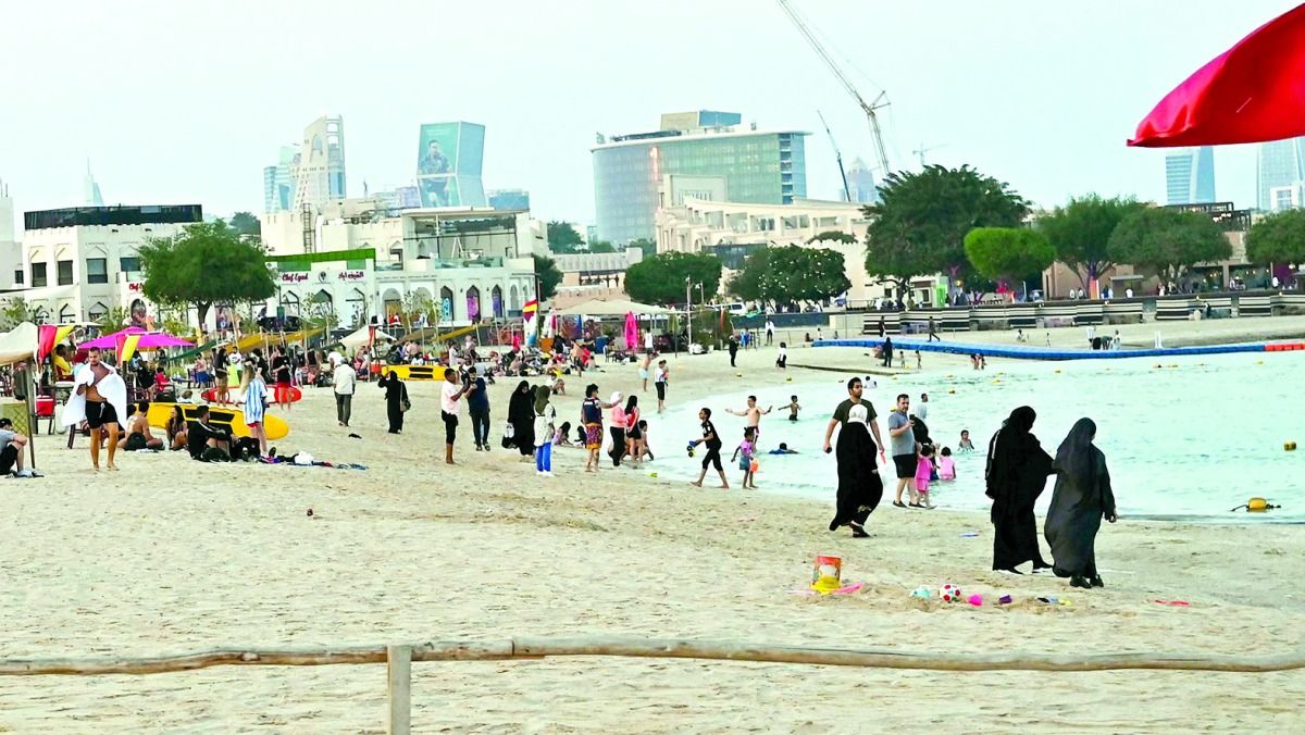 إقبال متزايد وفرق النظافة تواصل أعمالها على مدار الساعة.. «العرب» ترصد: حملات توعوية لسلامة مرتادي الشواطئ باحتفالات العيد