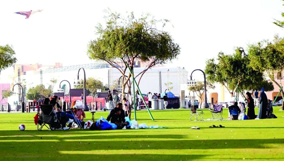 بيئة مناسبة لممارسة الأنشطة الرياضية والترفيهية.. زوار لـ «العرب: «الحدائق العامة» وجهتنا المفضلة في «الأضحى»