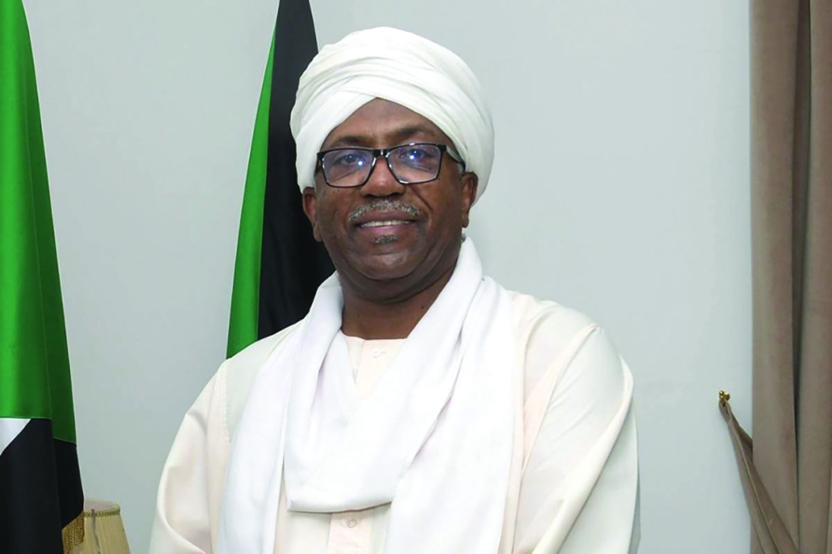 سفير السودان عوض الكريم الريح بلّه