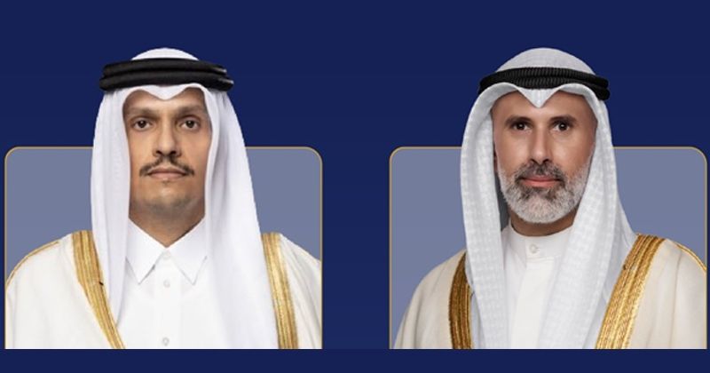 جراح الجابر يبحث هاتفياً ومحمد بن عبدالرحمن تطورات المنطقة وسبل تعزيز الاستقرار