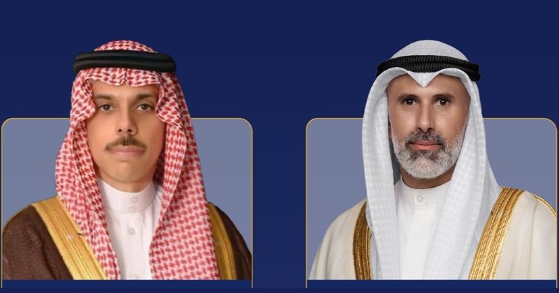 جراح الجابر يبحث هاتفياً وفيصل بن فرحان تطورات المنطقة وسبل تعزيز الاستقرار
