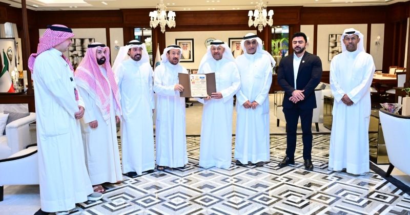 محافظ الفروانية مستقبلاً رئيس وأعضاء نقابة الصحافيين