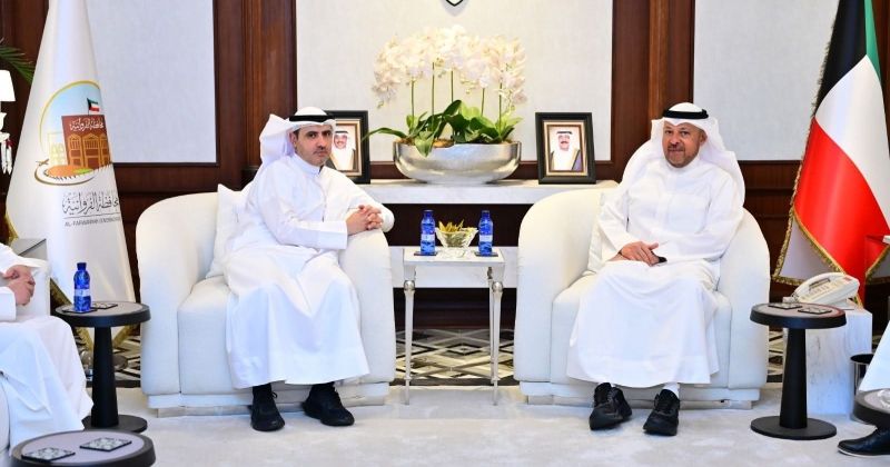 محافظ الفروانية مستقبلاً الجلاوي