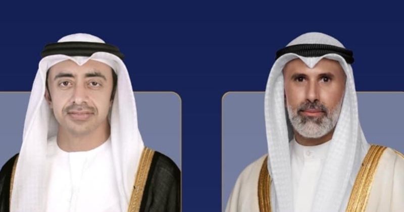 وزير الخارجية يتلقى اتصالاً من نظيره الإماراتي أدان خلاله الاعتداءات الإيرانية الآثمة