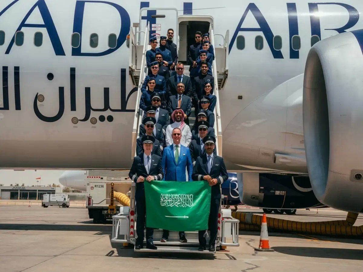 طيران الرياض يسجل إنجازاً تاريخياً بوصول أول طائرتين