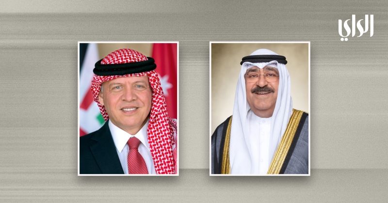 سمو الأمير يهنئ ملك الأردن بالذكرى الـ27 لجلوسه على عرش المملكة