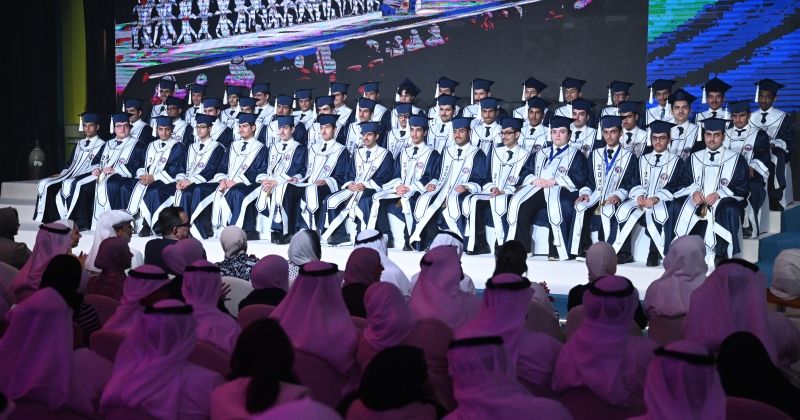 «البكالوريا الأمريكية» احتفلت بتخريج 96 طالباً وطالبة