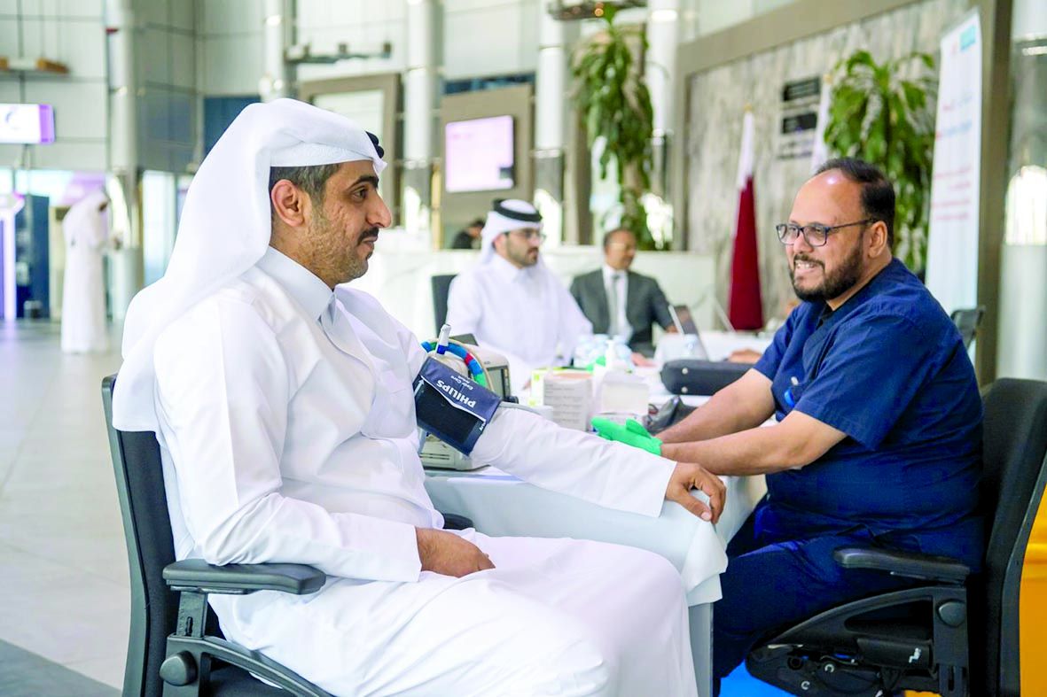 إقبال على حملة «أشغال» للتبرع بالدم
