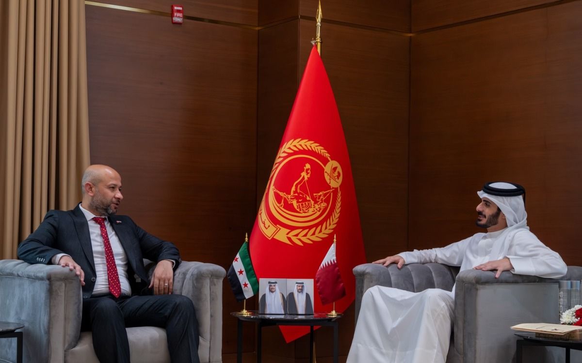 وزير الداخلية يستقبل وزير الطوارئ وإدارة الكوارث السوري